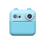 Camera Instantanee Pentru Copii, Cu Functie De Printare, Cablu Usb-C, Bluetooth, Compatibil Ios/Android, Imprimare App, Snur Subtire Inclus - vivimall.ro