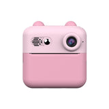 Camera Instantanee Pentru Copii, Cu Functie De Printare, Cablu Usb-C, Bluetooth, Compatibil Ios/Android, Imprimare App, Snur Subtire Inclus - vivimall.ro