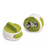 Desfacator Manual De Conserve Si Sticle, 6.8 X 4.8 Cm, Din Abs + Otel, Verde/Alb - vivimall.ro