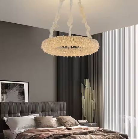 Candelabru Cristal Hohenzollern Magno, Lumina Calda/Rece/Neutra, Diametru 55Cm - vivimall.ro