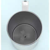 Cana Portabila Cu Mixer Incorporat, Pe Baterii, 380 Ml, Alb - vivimall.ro