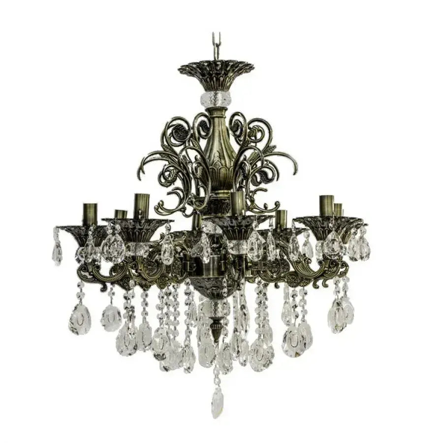 Candelabru Cristal Sanssouci Magno, 8Xe14, Diametru 65Cm - vivimall.ro