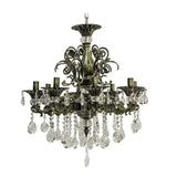 Candelabru Cristal Sanssouci Magno, 8Xe14, Diametru 65Cm - vivimall.ro
