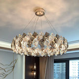 Candelabru Cristal Arian 8X E27 Diametru 60Cm - vivimall.ro