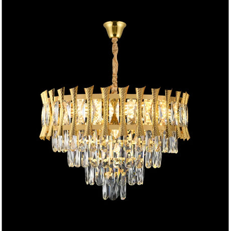 Candelabru Cristal Hampton Magno 8X E14, Diametru 60Cm, Lucios - vivimall.ro