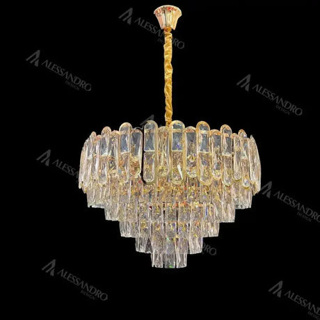Candelabru Cristal Bamsi 10X E27 Diametru 60Cm - vivimall.ro