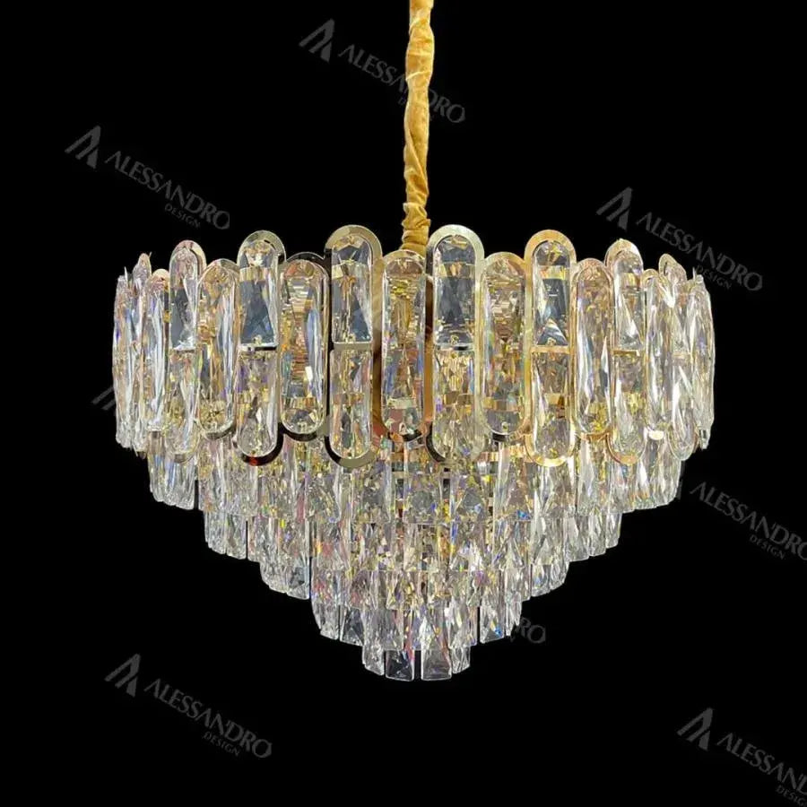 Candelabru Cristal Bamsi 10X E27 Diametru 60Cm - vivimall.ro
