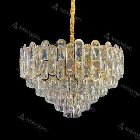 Candelabru Cristal Bamsi 10X E27 Diametru 60Cm - vivimall.ro