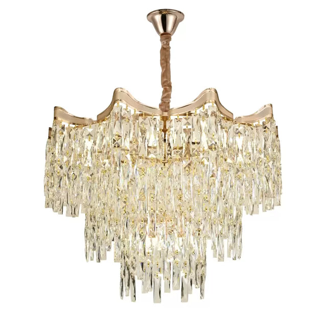 Candelabru Cristal Bennett 10X E27 - vivimall.ro