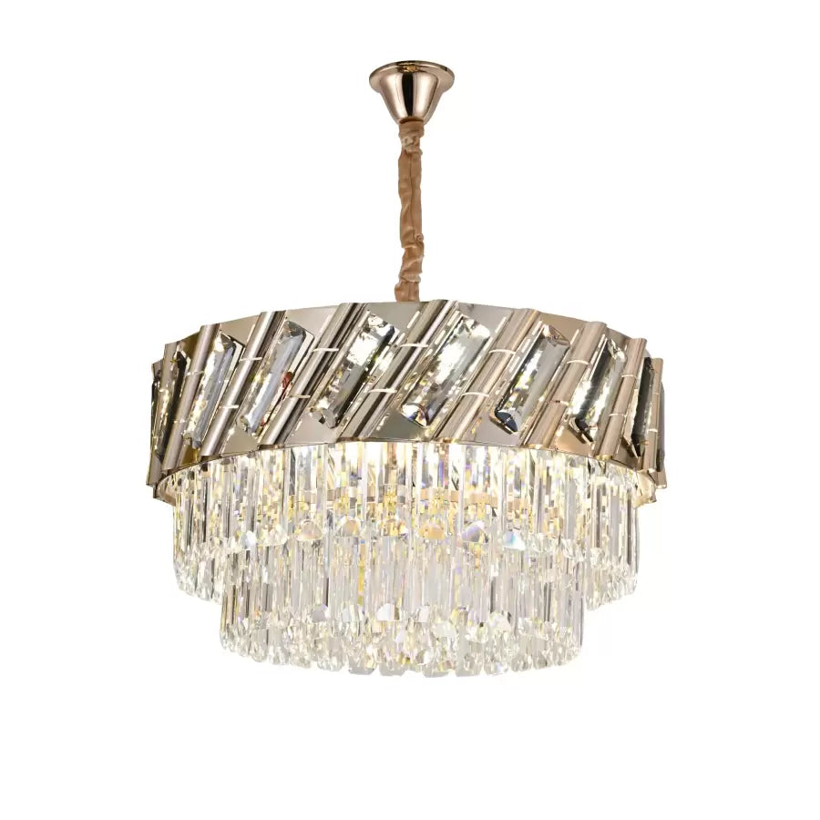 Candelabru Cristal Boston 8X E27 - vivimall.ro