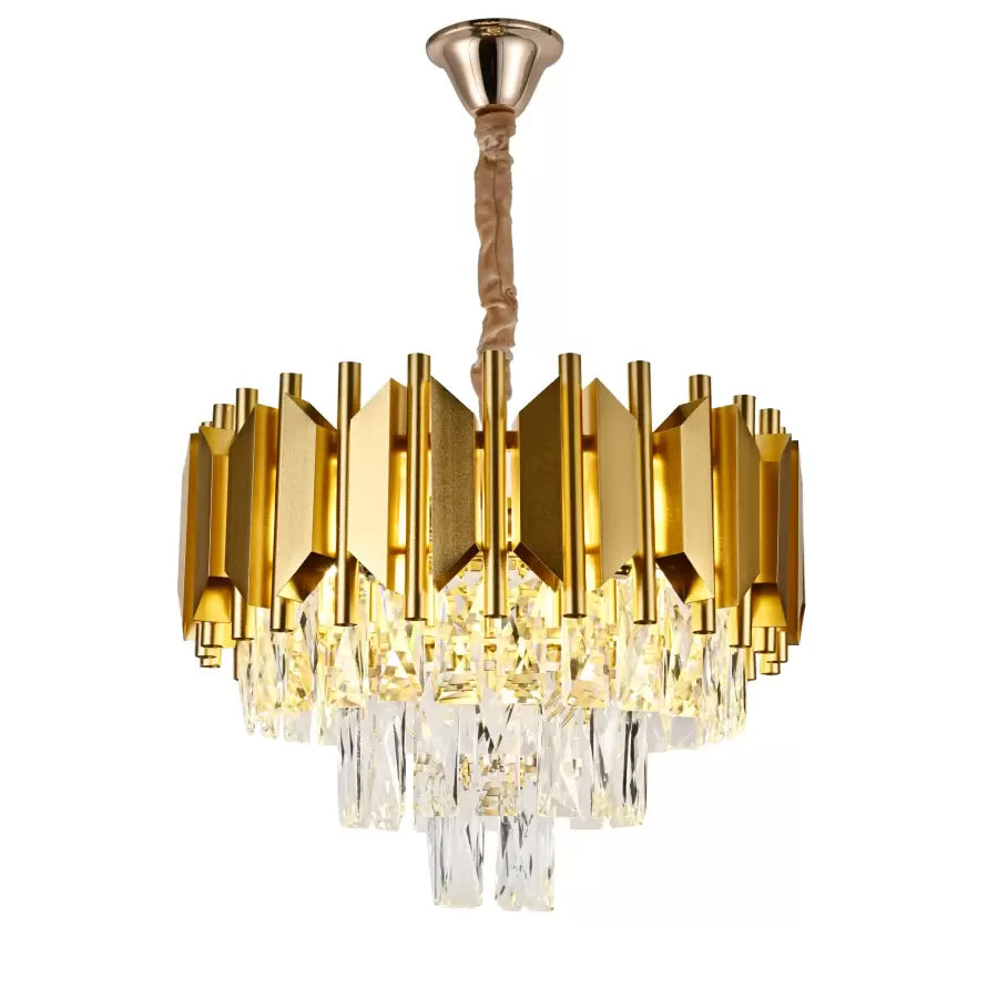 Candelabru Cristal Brantley 5X E27 - vivimall.ro