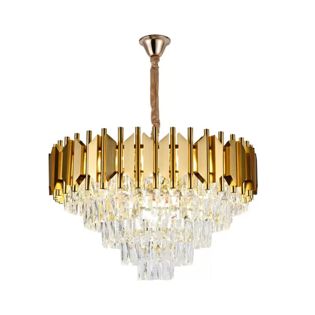 Candelabru Cristal Braylen 8X E27 Diametru 60Cm - vivimall.ro