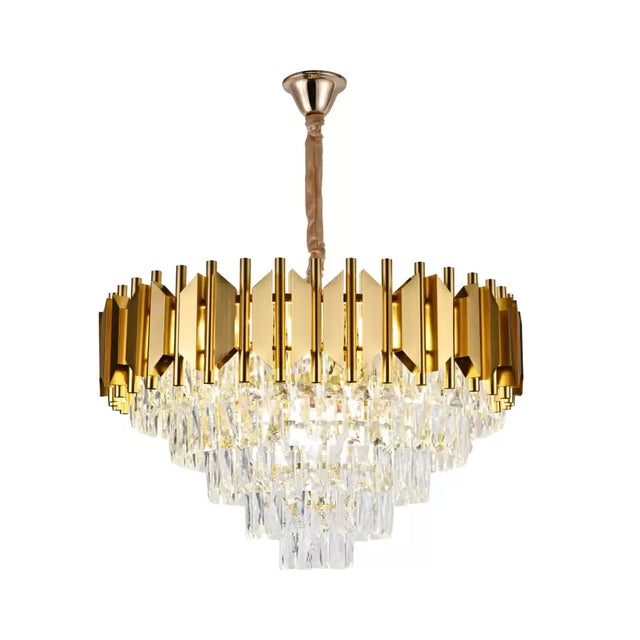 Candelabru Cristal Braylen 8X E27 Diametru 60Cm - vivimall.ro