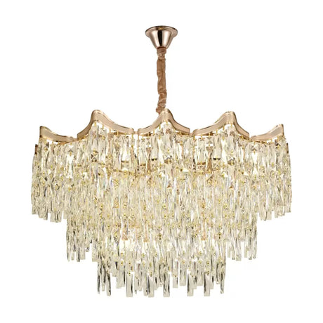 Candelabru Cristal Braylon 20X E27 - vivimall.ro