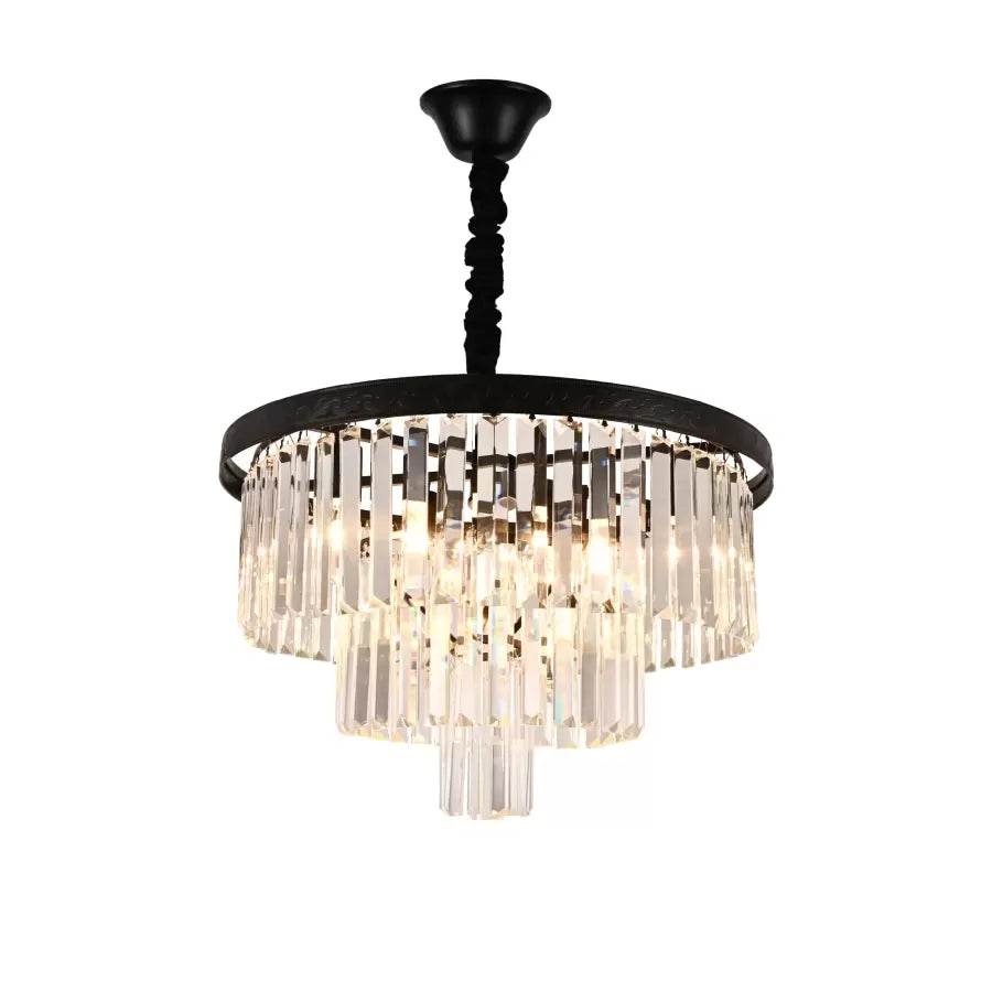Candelabru Cristal Fletcher 5X E27 - vivimall.ro