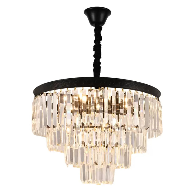 Candelabru Cristal Frank 10X E27 - vivimall.ro