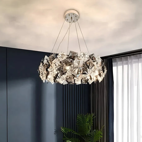 Candelabru Cristal Hara 9X E27 - vivimall.ro