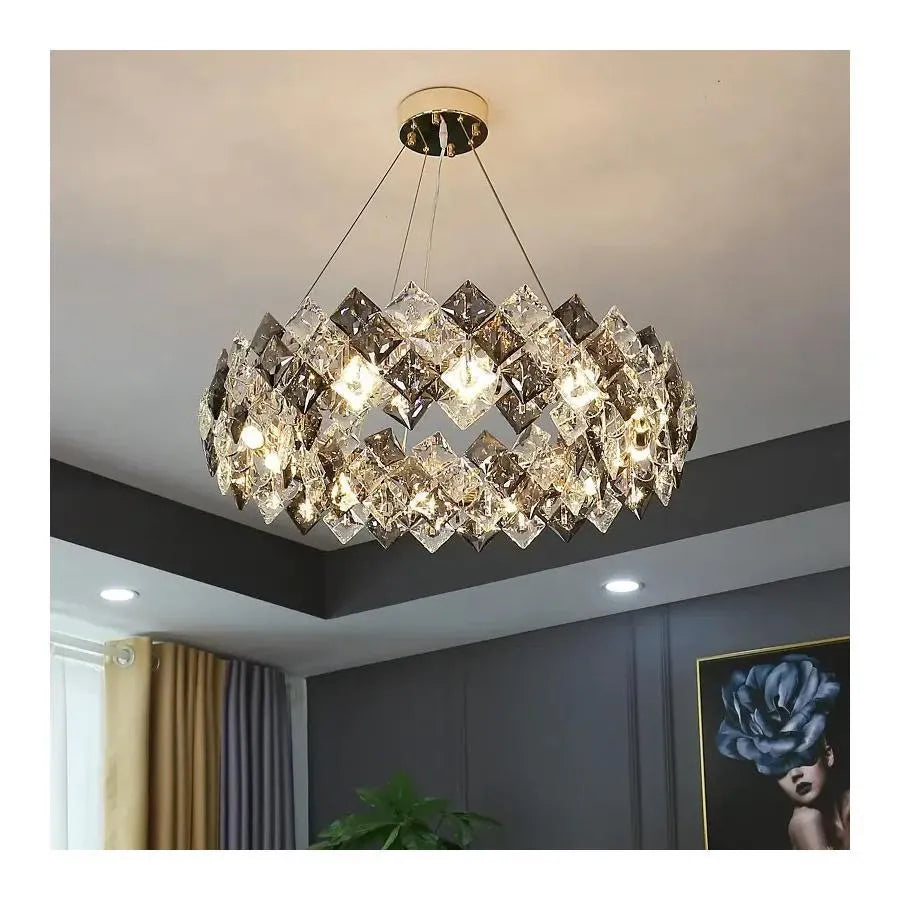 Candelabru Cristal Heja 5X E27 - vivimall.ro