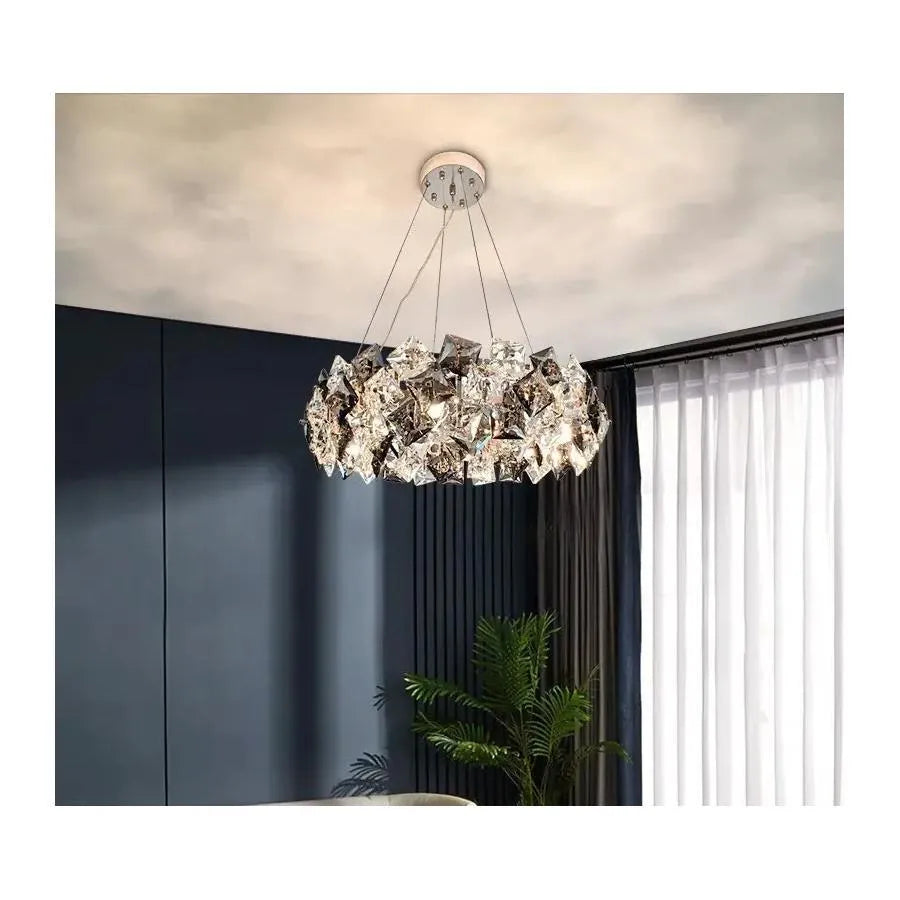 Candelabru Cristal Heja 5X E27 - vivimall.ro
