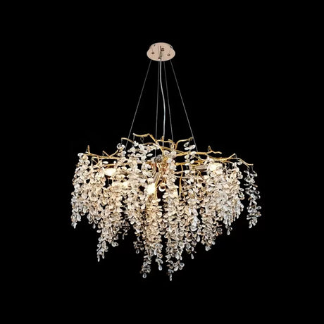 Candelabru Cristal Joaquin 8X E14 - vivimall.ro
