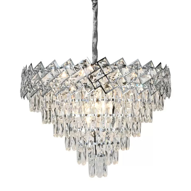 Candelabru Cristal Jordan 10 X E27 - vivimall.ro