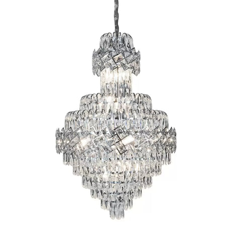 Candelabru Cristal Windsor Grande Supremo 14Xe14, Diametru, Crom Lucios - vivimall.ro