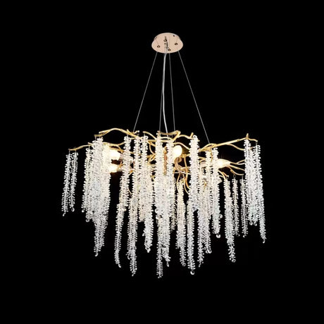 Candelabru Cristal Julian 8X E14 - vivimall.ro