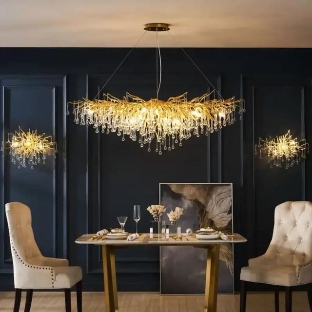 Candelabru Cristal Kaiser 13X G9 Diametru 120Cm - vivimall.ro