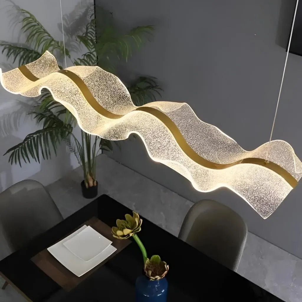 Lustra Led Suspendata Ami, Liniara, Lumina Rece/Calda/Neutra - vivimall.ro