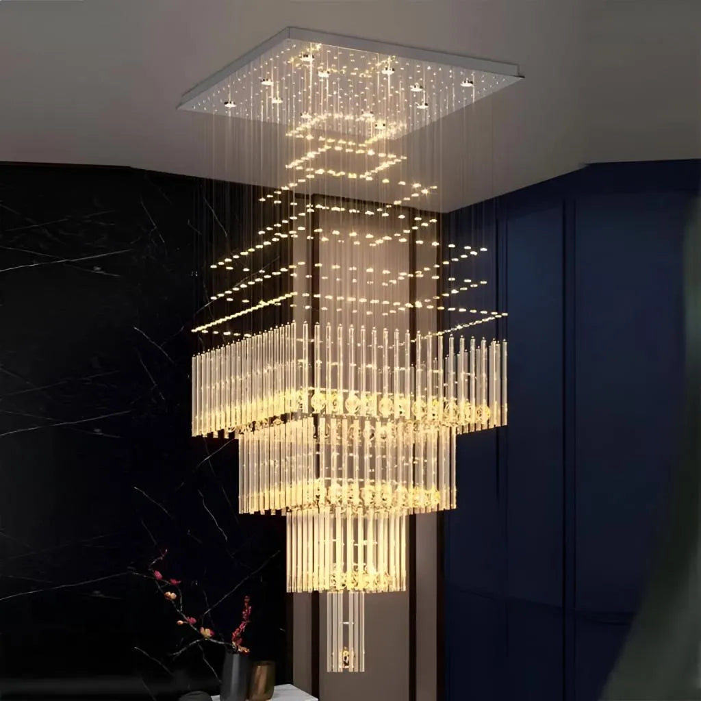 Candelabru Cristal Led Conti 60Cm - vivimall.ro