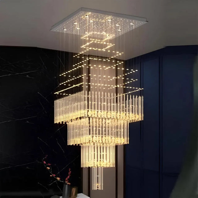 Candelabru Cristal Led Conti 60Cm - vivimall.ro