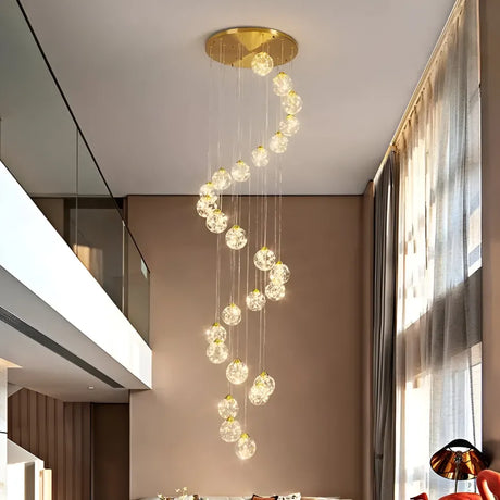 Candelabru Cristal Led Kilkenny Culmino, Lumina Neutra, Diametru 60Cm - vivimall.ro