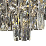 Candelabru Cristal Windsor Nobile 5Xe27, Diametru 40Cm, Crom Lucios - vivimall.ro