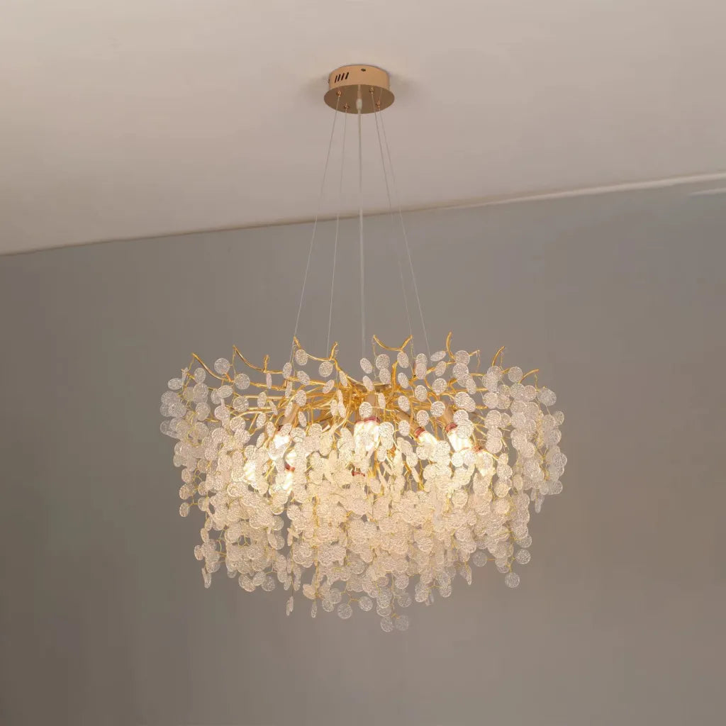 Candelabru Cristal Waltz Serenade, 8Xg9, 60Cm - vivimall.ro