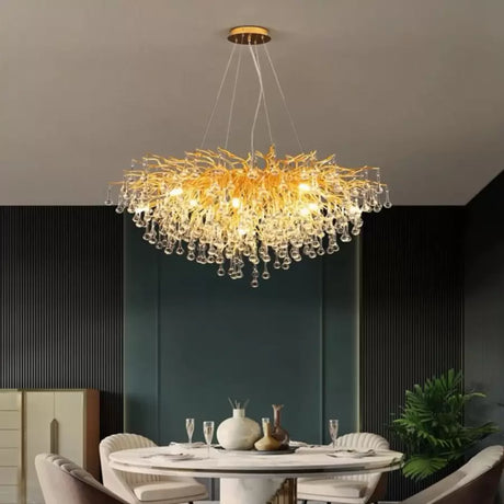Candelabru Cristal Muhammad 10X G9 Diametru 80Cm - vivimall.ro