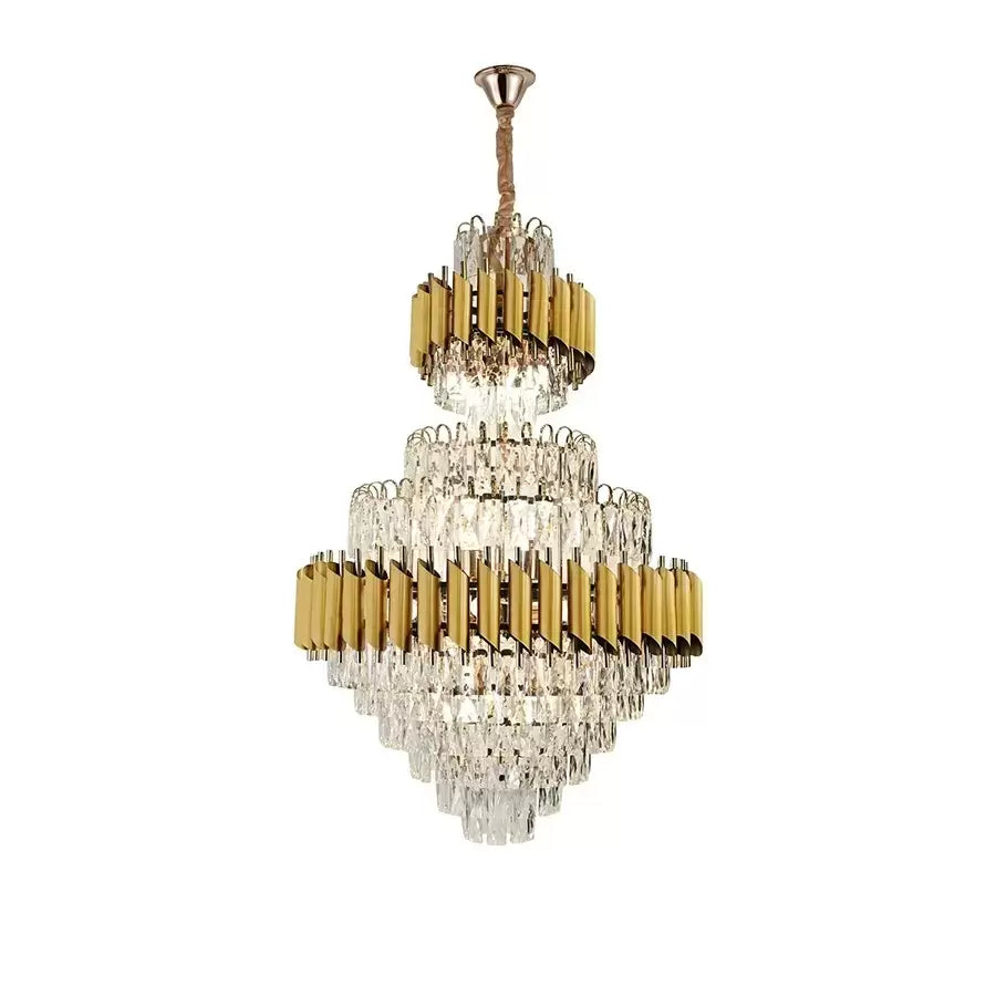 Candelabru Cristal Ryland 13X E27 - vivimall.ro
