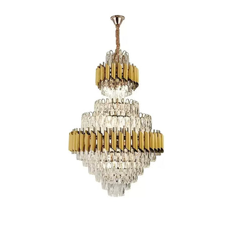 Candelabru Cristal Ryland 13X E27 - vivimall.ro
