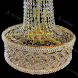 Candelabru Cristal Selim 14X E14 - vivimall.ro