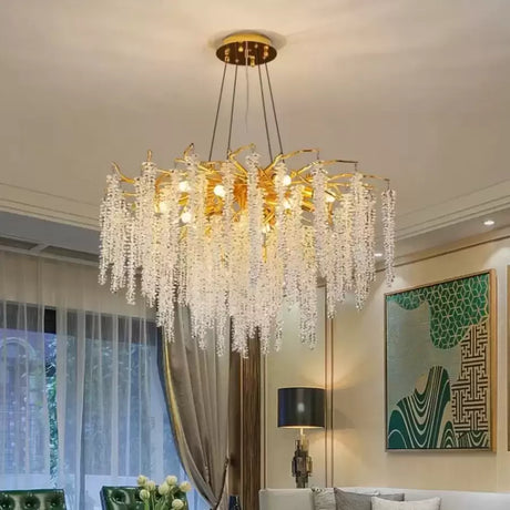 Candelabru Cristal Stephen 8X G9 - vivimall.ro