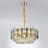 Candelabru Elros 8*E27, Metal Si Cristal - vivimall.ro
