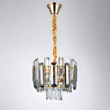 Candelabru Eran 4*E27, Metal Si Cristal - vivimall.ro