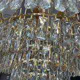 Candelabru Junnut 21*E27, Cristal Si Metal - vivimall.ro