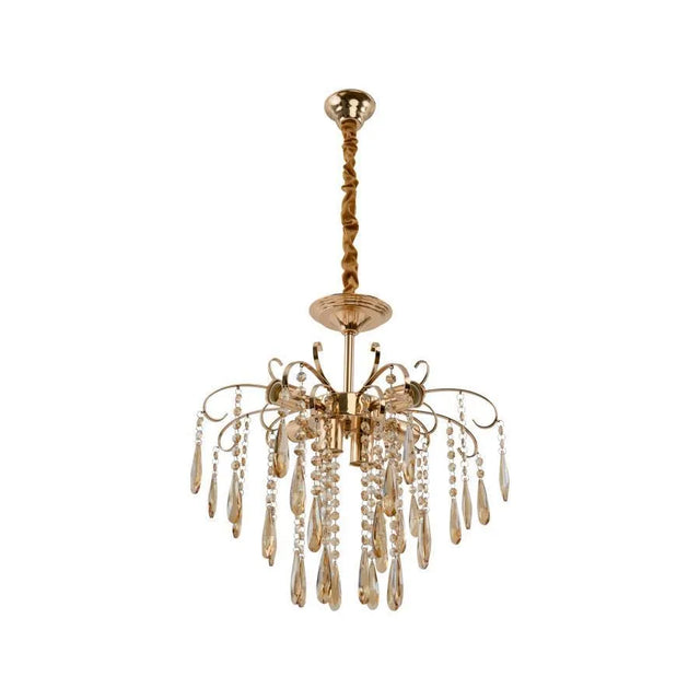 Candelabru Kelsi, 6*E27, Cristal - vivimall.ro