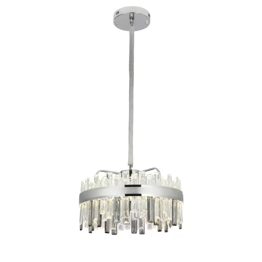 Candelabru Led Cristal Cu Telecomanda Maxton Dimabil - vivimall.ro