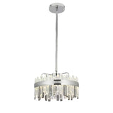 Candelabru Led Cristal Cu Telecomanda Maxton Dimabil - vivimall.ro