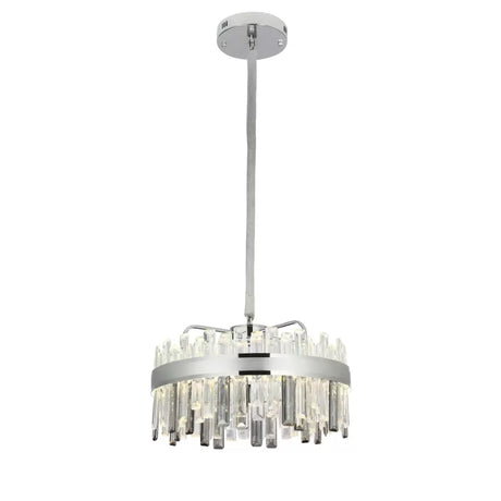 Candelabru Led Cristal Cu Telecomanda Maxton Dimabil - vivimall.ro
