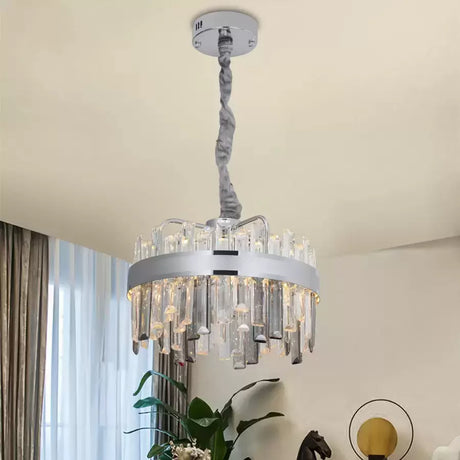 Candelabru Led Cristal Cu Telecomanda Miguel Dimabil - vivimall.ro