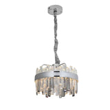 Candelabru Led Cristal Cu Telecomanda Melvin Dimabil Diametru 50Cm - vivimall.ro