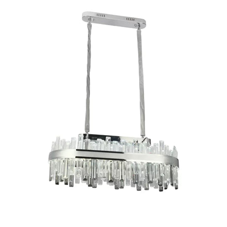 Candelabru Led Cristal Cu Telecomanda Morgan Dimabil - vivimall.ro
