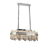 Candelabru Led Cristal Cu Telecomanda Morgan Dimabil - vivimall.ro